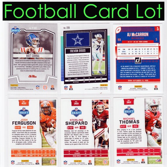 Football Cards Set Lot Pack Box Old Binder - Picture 2 of 5